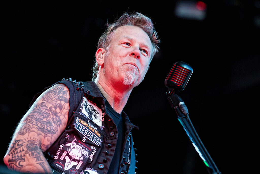 Watch James Hetfield Record New Metallica Music