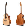 Vault Artisan Premium Acoustic Guitar with Solid Spruce Top and Solid Mahogany Back and Sides