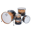 Dixon Fuse 5 Piece Maple Gloss Acoustic Drum Kit