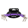 Ernie Ball Flex Patch Cable - Pack of 3