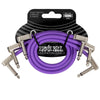 Ernie Ball Flex Patch Cable - Pack of 3