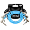 Ernie Ball Flex Patch Cable - Pack of 3