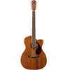 Fender PM-3 Triple-0 All-Mahogany 6-String Acoustic Guitar with Case- Natural