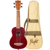 Flight NUS380 Amber Soprano Ukulele with Bag