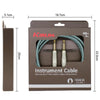 Kirlin IWB-201PFG 6M Premium Plus Instrument Cable