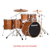 Ludwig Evolution 6-Piece Acoustic Drum Kit with Hardware & Throne