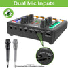 UltraProlink UM1002PRO Sing Along Pro Wireless Karaoke & Live Broadcast Mixer with Condenser Mic