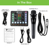 UltraProlink UM1002PRO Sing Along Pro Wireless Karaoke & Live Broadcast Mixer with Condenser Mic