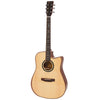 Vault DA60CE Solid Spruce Top Electro Acoustic Guitar with Dual EQ Pickup with Armrest - Open Box