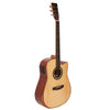 Vault DA60CE Solid Spruce Top Electro Acoustic Guitar with Dual EQ Pickup with Armrest - Open Box