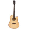 Vault DA60CE Solid Spruce Top Electro Acoustic Guitar with Dual EQ Pickup with Armrest - Open Box