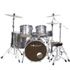 Vault Groover Plus 5-Piece Acoustic Drum Kit with Hardware, Cymbals & Throne