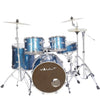 Vault Groover Plus 5-Piece Acoustic Drum Kit with Hardware, Cymbals & Throne