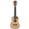 Vault UK-1000CC 23-Inch Solid Spruce Top Premium Semi Cutaway Concert Ukulele