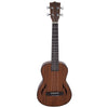 Vault UK-200C 23" Premium Walnut Laminate with Side Soundport Concert Ukulele