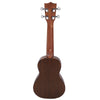 Vault UK-200S 21" Premium Walnut Laminate with Side Soundport Soprano Ukulele