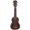 Vault UK-200S 21" Premium Walnut Laminate with Side Soundport Soprano Ukulele