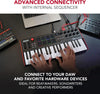 Akai Midi Keyboards Black / Red Akai MPK Mini Plus 37-Key Compact Midi Keyboard Controller with MPC Beats Software Pack