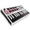 Akai Midi Keyboards MK2 / White Akai MPK MINI MK2 Compact Midi Keyboard and Pad MIDI Controller