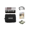 Akai Midi Keyboards White Akai MPK MINI MKII Compact Midi Keyboard and Pad MIDI Controller With Polishing Cloth, Gigbag & Ebook