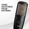 AKG Condenser Microphones Black AKG P420 High Performance Dual-Capsule True Condenser Microphone