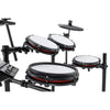 Alesis Electronic Drum Kits Alesis Nitro Max Kit Eight Piece Electronic Drum Kit with Mesh Heads and Bluetooth