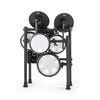 Alesis Electronic Drum Kits eKit / Black Alesis Nitro Max Kit Eight Piece Electronic Drum Kit with Mesh Heads and Bluetooth