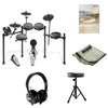 Alesis Electronic Drum Kits Standard Alesis Nitro Meshkit Eight Piece Electronic Drumkit Bundle