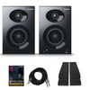 Alesis Monitor Speaker Bundles Alesis Elevate 3 MKII Monitors Speakers with Isolation Pads, Cables and Ebook  - Pair