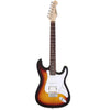 Aria Electric Guitars 3 Tone Sunburst Aria STG-004 HSS 6 String Electric Guitar - Techwood