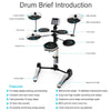 Aroma Electronic Drum Kits Aroma TDX-10 Electronic Drum kit- White