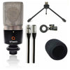 Artesia Audio Interfaces Artesia ARB-4 Studio Recording Bundle with Audio Interface, Microphone and Headphone