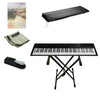 Artesia Digital Pianos Digital Piano Bundle Artesia PE 88 Key Deluxe Digital Piano - Black