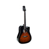 Ashton Electro Acoustic Guitar Bundles Ashton D20CEQ Dreadnought 41-Inch Cutaway Electro-Acoustic Guitar With Gigbag, Picks, Strap, Cloth, Cable & Ebook