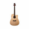 Ashton Electro Acoustic Guitars Natural Matte Ashton D20CEQ Dreadnought 41-Inch Cutaway Electro-Acoustic Guitar