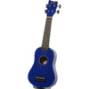 Ashton Soprano Ukuleles Blue Ashton UKE110 Soprano Ukulele with Bag