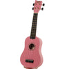 Ashton Soprano Ukuleles Pink Ashton UKE110 Soprano Ukulele with Bag