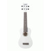 Ashton Soprano Ukuleles White Ashton UKE110 Soprano Ukulele with Bag