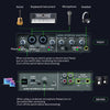 Audio Array Audio Interfaces Audio Array AI-01 24 bit 192KHz 2in/2out Audio Interface with Gain Control Mono & Loop Back Button along with No Latency Monitoring for Recording Streaming and Podcasting