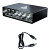 Audio Array Audio Interfaces Audio Array AI-01 24 bit 192KHz 2in/2out Audio Interface with Gain Control Mono & Loop Back Button along with No Latency Monitoring for Recording Streaming and Podcasting