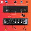 Audio Array Audio Interfaces Black Audio Array AI-04 2x2 Audio Interface -  Premium Mic Pre-Amps