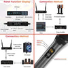 Audio Array Microphones Audio Array AM-W14 UHF Dual Handheld Wireless Microphone