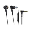 Audio-Technica Headphones Audio-Technica ATH-CKS1100IS Solid Bass In-Ear Headphones with In-line Mic & Control - Black