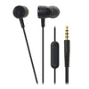 Audio-Technica Headphones Black Audio-Technica ATH-CKL220IS DIP in-ear headphones with mic and button control