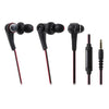 Audio-Technica Headphones Black Audio-Technica ATH-CKS770IS Solid Bass In-Ear Headphones with Microphone