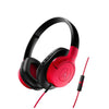 Audio-Technica Headphones Red Audio-Technica ATH-AX1IS Sonic Fuel Over-Ear Headphones