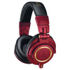 Audio-Technica Headphones Red Audio-Technica ATH-M50X Limited Edition Professional Monitor Headphones