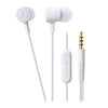 Audio-Technica Headphones White Audio-Technica ATH-CKL220IS DIP in-ear headphones with mic and button control