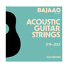 Bajaao Acoustic Guitar Strings Custom Light Gauge Bajaao 80/20 Bronze Acoustic Guitar String Set