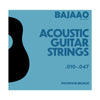 Bajaao Acoustic Guitar Strings Extra Light Gauge Bajaao Phosphor Bronze Acoustic Guitar String Set